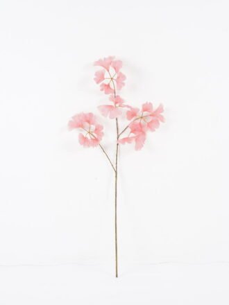 Artificial Flower 37*37*85cm  ginkgo leaf  single stem GS-536240025-O22 Single Flowers 3,000+ sqm showroom with thousands of artificial flowers, plants & trees ready for global sourcing.