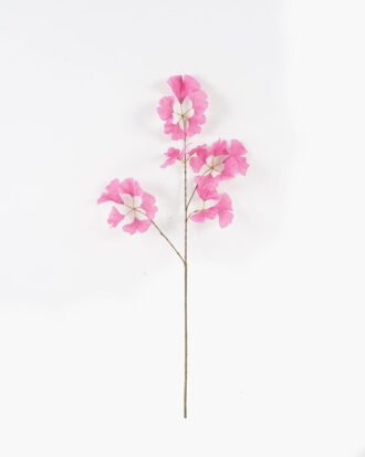 Artificial Flower 37*37*85cm  ginkgo leaf  single stem GS-536240025-R23 2024Aug YeahFlower is one of Chinese leading OEM manufacturers and exporters , supplying the silk flowers, wholesale artificial trees