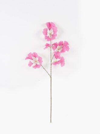 Artificial Flower 37*37*85cm  ginkgo leaf  single stem GS-536240025-R22 Single Flowers 3,000+ sqm showroom with thousands of artificial flowers, plants & trees ready for global sourcing.