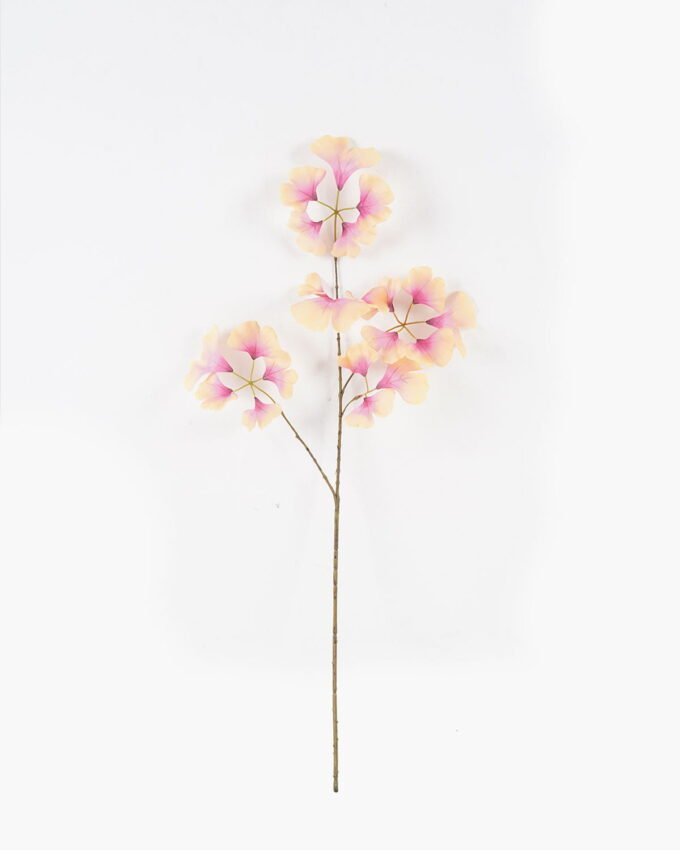 Artificial Flower 37*37*85cm  ginkgo leaf  single stem GS-536240025 2024Aug YeahFlower is one of Chinese leading OEM manufacturers and exporters , supplying the silk flowers, wholesale artificial trees