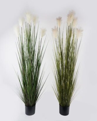 Artificial Grass 60*60*180cm  Grass *7 in PP pot GS-29424077CT 2024Jul YeahFlower is one of Chinese leading OEM manufacturers and exporters , supplying the silk flowers, wholesale artificial trees