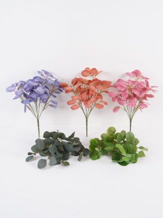 Artificial Plant 20*20*66cm  Eucalyptus *3  single stem GS-29824024CT-G3 Leaves&Sprays&Foliages 3,000+ sqm showroom with thousands of artificial flowers, plants & trees ready for global sourcing.