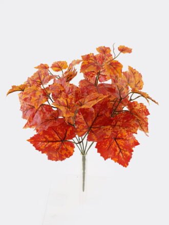 Artificial Plant 35*35*42cm  Grape leaf *7  single stem GS-29824027CT Leaves&Sprays&Foliages 3,000+ sqm showroom with thousands of artificial flowers, plants & trees ready for global sourcing.