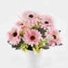 Artificial Table Plants 19*19*22cm Gerbera jamesonii *10 in ceramic pot GS-41324051KIK 2024Aug YeahFlower is one of Chinese leading OEM manufacturers and exporters , supplying the silk flowers, wholesale artificial trees