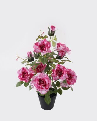 Artificial Table Plants 40*40*70cm Rose *12 in PP pot GS-15424013CT-P2 2024Jul YeahFlower is one of Chinese leading OEM manufacturers and exporters , supplying the silk flowers, wholesale artificial trees