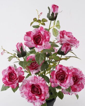 Artificial Table Plants 40*40*70cm Rose *12 in PP pot GS-15424013CT-P2 2024Jul YeahFlower is one of Chinese leading OEM manufacturers and exporters , supplying the silk flowers, wholesale artificial trees