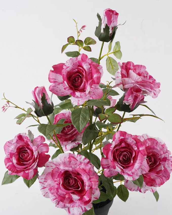 Artificial Table Plants 40*40*70cm Rose *12 in PP pot GS-15424013CT-P2 2024Jul YeahFlower is one of Chinese leading OEM manufacturers and exporters , supplying the silk flowers, wholesale artificial trees