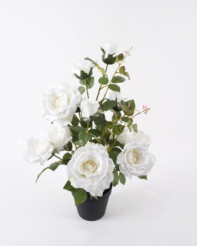 Artificial Table Plants 40*40*70cm Rose *12 in PP pot GS-15424013CT 2024Jul YeahFlower is one of Chinese leading OEM manufacturers and exporters , supplying the silk flowers, wholesale artificial trees