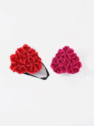 Artificial Table Plants 19*19*13cm  Rose  potted flower GS-73324016-W1 Potted Flowers&Plants 3,000+ sqm showroom with thousands of artificial flowers, plants & trees ready for global sourcing.