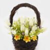 Artificial Table Plants 24*16*29cm Tulipa gesneriana *15 Narcissus *6 in basket GS-41324052KIK 2024Aug YeahFlower is one of Chinese leading OEM manufacturers and exporters , supplying the silk flowers, wholesale artificial trees