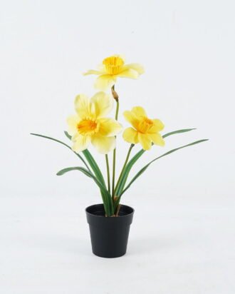 Artificial Table Plants 38*18*38cm daffodil in PP pot GS-03324026 2024Jul YeahFlower is one of Chinese leading OEM manufacturers and exporters , supplying the silk flowers, wholesale artificial trees