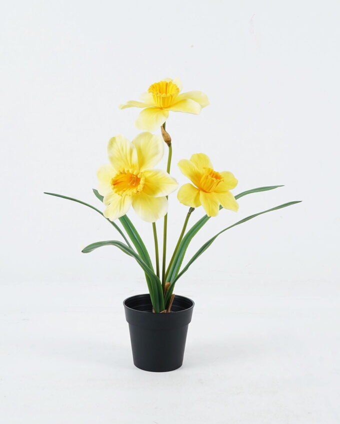 Artificial Table Plants daffodil in PP pot GS-03324026 Artificial Table Plants 38*18*38cm daffodil in PP pot GS-03324026 2024Jul YeahFlower is one of Chinese leading OEM manufacturers and exporters , supplying the silk flowers, wholesale artificial trees