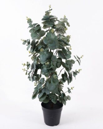 Artificial Tree 30*30*78cm Eucalyptus Leaf in pot GS-29824033 2024Jul YeahFlower is one of Chinese leading OEM manufacturers and exporters , supplying the silk flowers, wholesale artificial trees