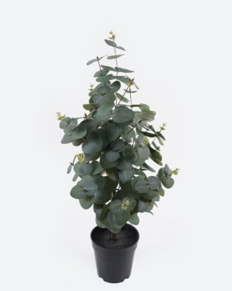 Artificial Tree 30*30*78cm Eucalyptus Leaf in pot GS-70123035P1 2024Jul YeahFlower is one of Chinese leading OEM manufacturers and exporters , supplying the silk flowers, wholesale artificial trees