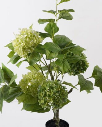 Artificial Tree 55*55*108cm Hydrangea *4 in PP pot GS-15424011CT-G1 2024Jul YeahFlower is one of Chinese leading OEM manufacturers and exporters , supplying the silk flowers, wholesale artificial trees