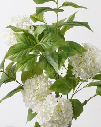 Artificial Tree 55*55*108cm Hydrangea *4 in PP pot GS-15424011CT-W1 2024Jul YeahFlower is one of Chinese leading OEM manufacturers and exporters , supplying the silk flowers, wholesale artificial trees