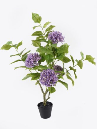Artificial Tree 55*55*108cm Hydrangea *4 in PP pot GS-15424011CT-W1 Tree&Plant 3,000+ sqm showroom with thousands of artificial flowers, plants & trees ready for global sourcing.