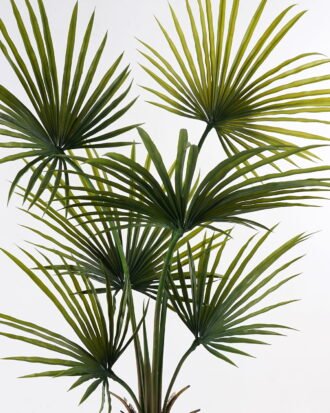 Artificial Tree 90*90*130cm Kwai Palm in PP pot/6 lvs GS-59523150CT 2024Jul YeahFlower is one of Chinese leading OEM manufacturers and exporters , supplying the silk flowers, wholesale artificial trees