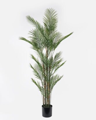 Artificial Tree 125*125*180cm Kwai tree *7 in PP pot/28 lvs GS-59523131-UV 2024Jul YeahFlower is one of Chinese leading OEM manufacturers and exporters , supplying the silk flowers, wholesale artificial trees