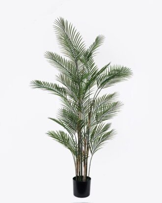 Artificial Tree 125*125*180cm Kwai tree *7 in PP pot/28 lvs GS-59523131CT 2024Jul YeahFlower is one of Chinese leading OEM manufacturers and exporters , supplying the silk flowers, wholesale artificial trees