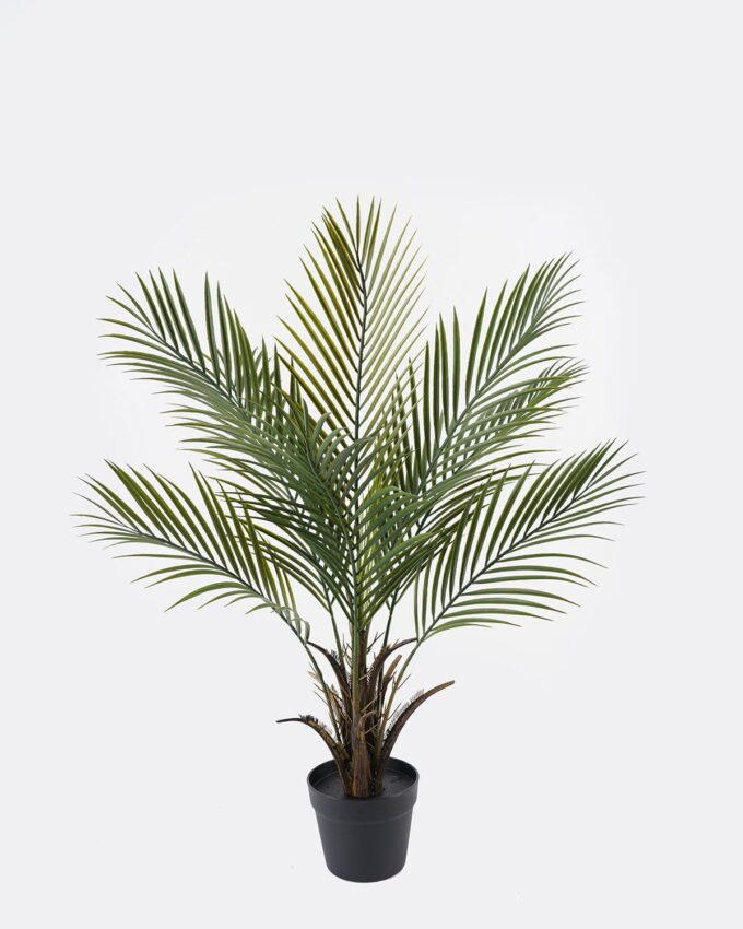 Artificial Tree 75*75*88cm Kwai tree in PP pot/8 lvs GS-59523125 2024Jul YeahFlower is one of Chinese leading OEM manufacturers and exporters , supplying the silk flowers, wholesale artificial trees