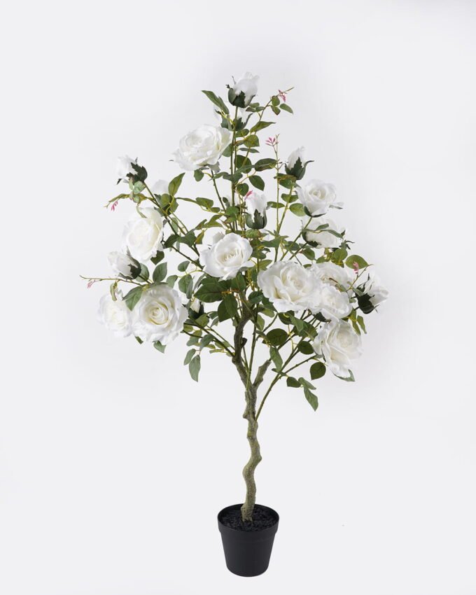 Artificial Tree 75*75*127 Rose *26 in PP pot GS-15424009CT-W1 2024Jul YeahFlower is one of Chinese leading OEM manufacturers and exporters , supplying the silk flowers, wholesale artificial trees
