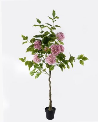 Artificial Tree 112*112*180cm ydrangea *7 in PP pot GS-15424010CT-P1 2024Jul YeahFlower is one of Chinese leading OEM manufacturers and exporters , supplying the silk flowers, wholesale artificial trees
