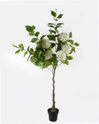 Artificial Tree 112*112*180cm ydrangea *7 in PP pot GS-15424010CT-W1 2024Jul YeahFlower is one of Chinese leading OEM manufacturers and exporters , supplying the silk flowers, wholesale artificial trees