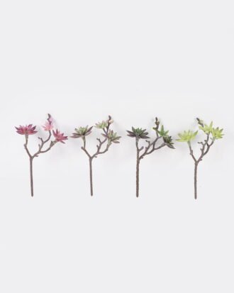 Artificial succulent 17*15*28cm succulent single stem GS-30324004CT 2024Jul YeahFlower is one of Chinese leading OEM manufacturers and exporters , supplying the silk flowers, wholesale artificial trees