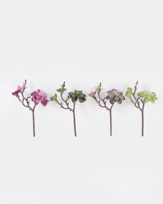 Artificial succulent 18*14*28cm succulent single stem GS-30324008CT 2024Jul YeahFlower is one of Chinese leading OEM manufacturers and exporters , supplying the silk flowers, wholesale artificial trees