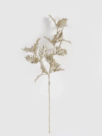 Artificial Flower 12*78CM leaf spray GS-4660034-J1 Christmas Item 3,000+ sqm showroom with thousands of artificial flowers, plants & trees ready for global sourcing.