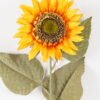 Artificial Flower 30*30*78cm  Autumn sunflower  single stem GS-73324026-Y1 2024SEP YeahFlower is one of Chinese leading OEM manufacturers and exporters , supplying the silk flowers, wholesale artificial trees