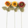 Artificial Flower 30*30*78cm  Autumn sunflower  single stem GS-73324026 Single Flowers 3,000+ sqm showroom with thousands of artificial flowers, plants & trees ready for global sourcing.