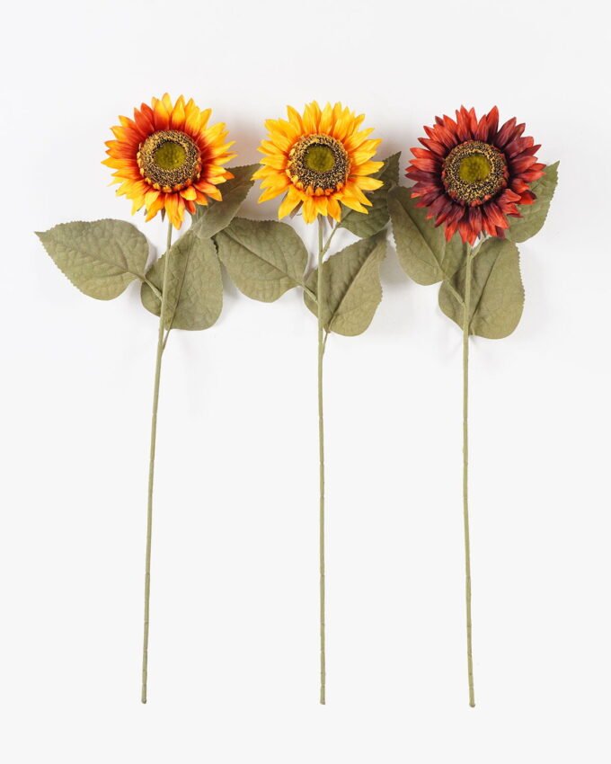 Artificial Flower 30*30*78cm  Autumn sunflower  single stem GS-73324026 Single Flowers 3,000+ sqm showroom with thousands of artificial flowers, plants & trees ready for global sourcing.