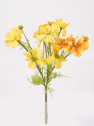 Artificial Flower 23*23*50cm Calliopsis *3 bundle GS-35124006 Bouquet 3,000+ sqm showroom with thousands of artificial flowers, plants & trees ready for global sourcing.