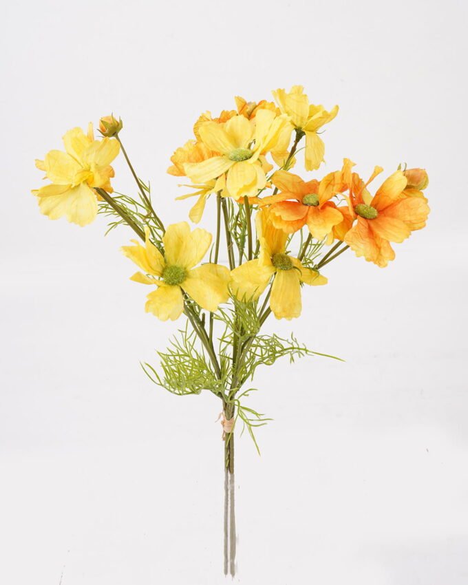 Artificial Flower 23*23*50cm Calliopsis *3 bundle GS-35124006-Y1 2024SEP YeahFlower is one of Chinese leading OEM manufacturers and exporters , supplying the silk flowers, wholesale artificial trees