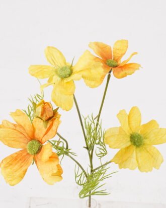 Artificial Flower 20*20*50cm Calliopsis single stem GS-35124005-Y1 2024SEP YeahFlower is one of Chinese leading OEM manufacturers and exporters , supplying the silk flowers, wholesale artificial trees