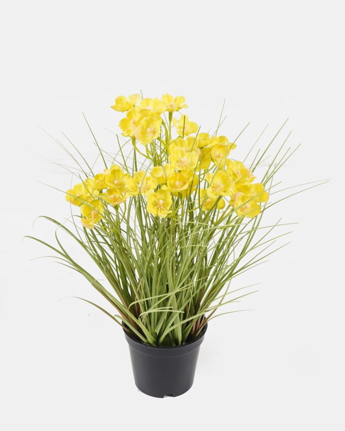 Artificial Flower Cephalostigma 5 in PP pot GS-61924058_3 Artificial Flower 25*25*30cm Cephalostigma *5 in PP pot GS-61924058 2024SEP YeahFlower is one of Chinese leading OEM manufacturers and exporters , supplying the silk flowers, wholesale artificial trees