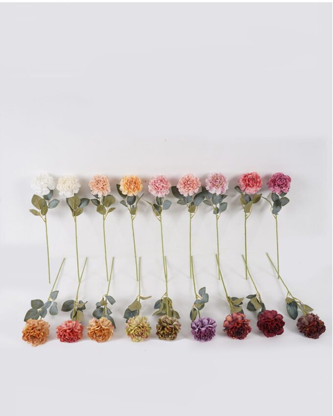 Artificial Flower 9*9*41cm Chinese Rose single stem GS-68024004 2024Aug YeahFlower is one of Chinese leading OEM manufacturers and exporters , supplying the silk flowers, wholesale artificial trees