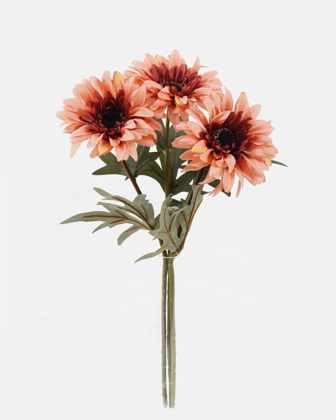 Artificial Flower 18*18*32cm Chrysanthemum *3 bush GS-16824046-R2 Bouquet 3,000+ sqm showroom with thousands of artificial flowers, plants & trees ready for global sourcing.