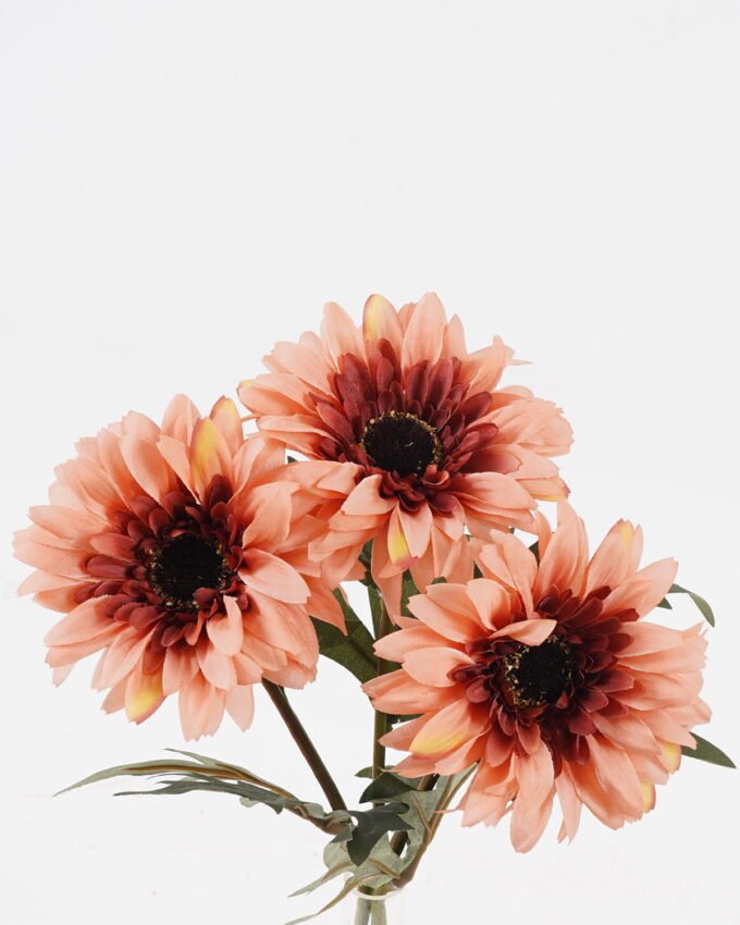 Artificial Flower 18*18*32cm Chrysanthemum *3 bush GS-16824046-R2 Bouquet 3,000+ sqm showroom with thousands of artificial flowers, plants & trees ready for global sourcing.