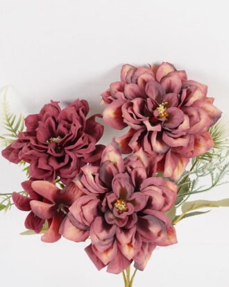 Artificial Flower 25*25*32cm Chrysanthemum*5 bush GS-68024013-R3 2024SEP YeahFlower is one of Chinese leading OEM manufacturers and exporters , supplying the silk flowers, wholesale artificial trees