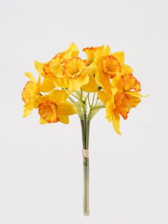 Artificial Flower 17*17*41cm Daffodi *3 bundle GS-35124002 Bouquet 3,000+ sqm showroom with thousands of artificial flowers, plants & trees ready for global sourcing.