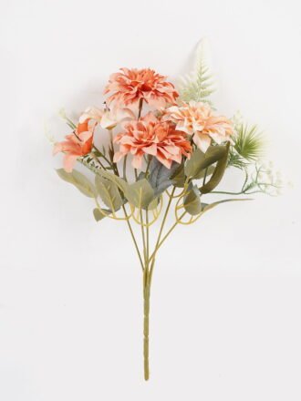 Artificial Flower 25*25*30cm Daisy*5 bush GS-68024009-O2 Flowers Bush 3,000+ sqm showroom with thousands of artificial flowers, plants & trees ready for global sourcing.