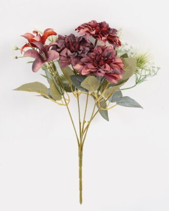 Artificial Flower 25*25*30cm Daisy*5 bush GS-68024009-R1 2024SEP YeahFlower is one of Chinese leading OEM manufacturers and exporters , supplying the silk flowers, wholesale artificial trees