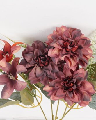 Artificial Flower 25*25*30cm Daisy*5 bush GS-68024009-R1 2024SEP YeahFlower is one of Chinese leading OEM manufacturers and exporters , supplying the silk flowers, wholesale artificial trees