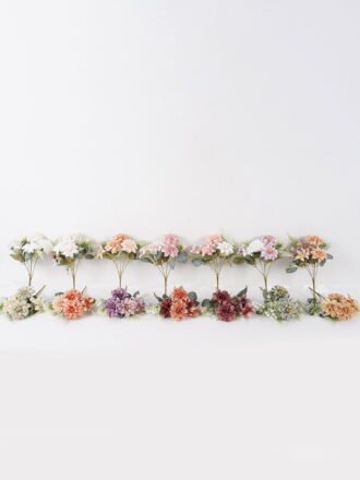 Artificial Flower 17*17*47cm Rose single stem GS-68024015 Single Flowers 3,000+ sqm showroom with thousands of artificial flowers, plants & trees ready for global sourcing.
