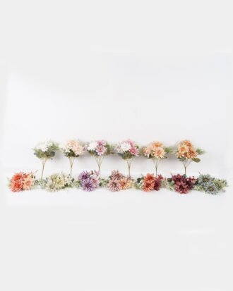 Artificial Flower 22*22*31cm Daisy*5 bush GS-68024010 2024SEP YeahFlower is one of Chinese leading OEM manufacturers and exporters , supplying the silk flowers, wholesale artificial trees