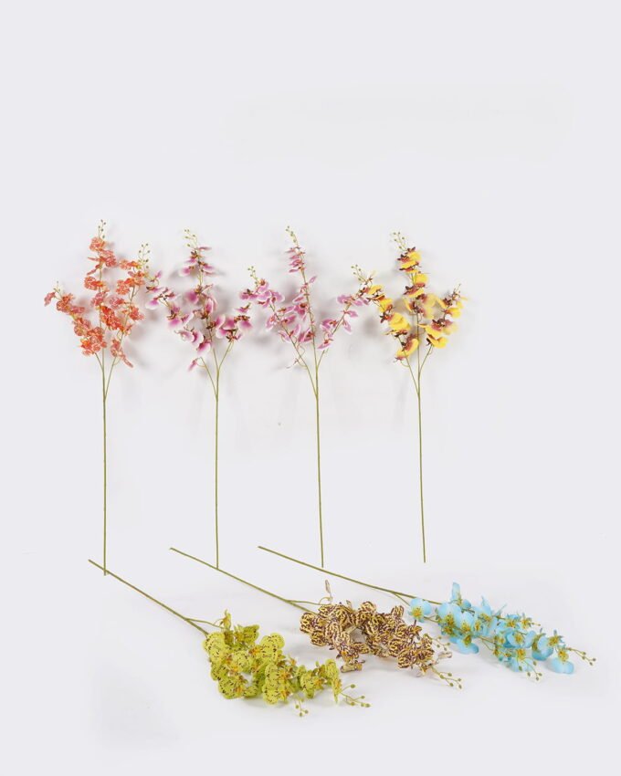 Artificial Flower 16*16*89cm Dancing Lady Orchid single stem GS-64923013 Single Flowers 3,000+ sqm showroom with thousands of artificial flowers, plants & trees ready for global sourcing.