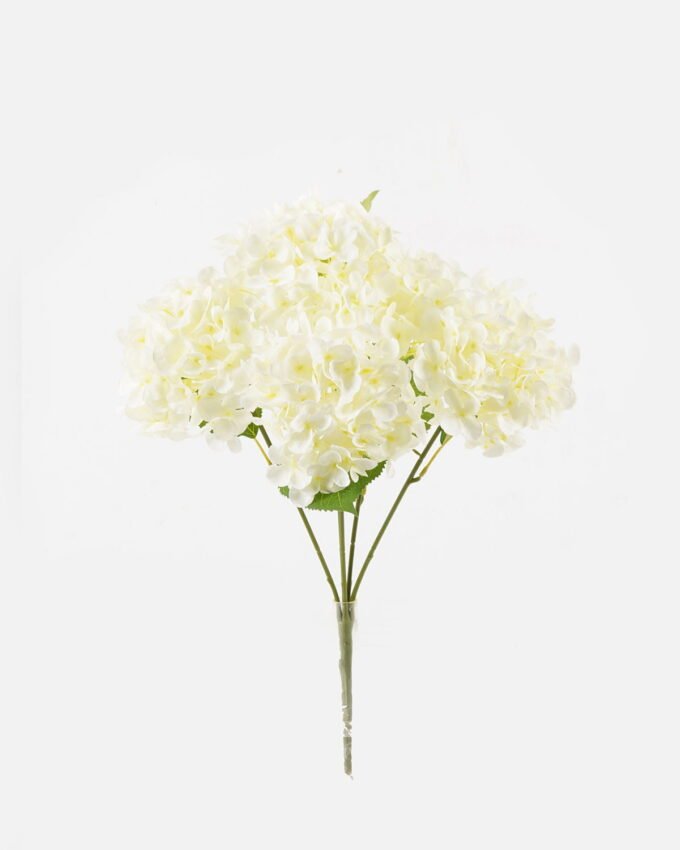 Artificial Flower 26*26*49cm Hydrangea *5 bush GS-17724056-W1 Flowers Bush 3,000+ sqm showroom with thousands of artificial flowers, plants & trees ready for global sourcing.